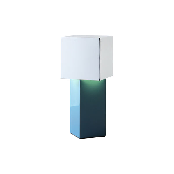 Pivot ATD7 portable bordlampe, blue silver, &Tradition