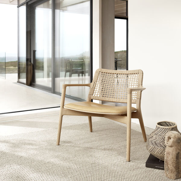 VIPP488 Cabin loungestol, lys eg/sand, Vipp