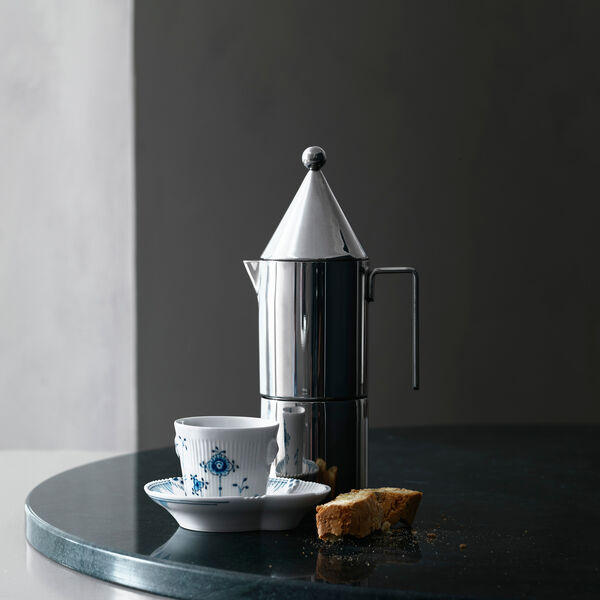 Bl&aring; Elements espressokop med underkop 9 cl, Royal Copenhagen