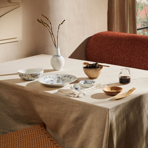 Musselmalet Riflet ske 15 cm, Royal Copenhagen