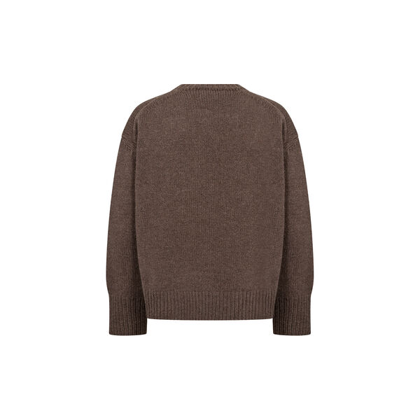 LR-PERLE 1 Pullover, fondue fudge, Levet&eacute; Room