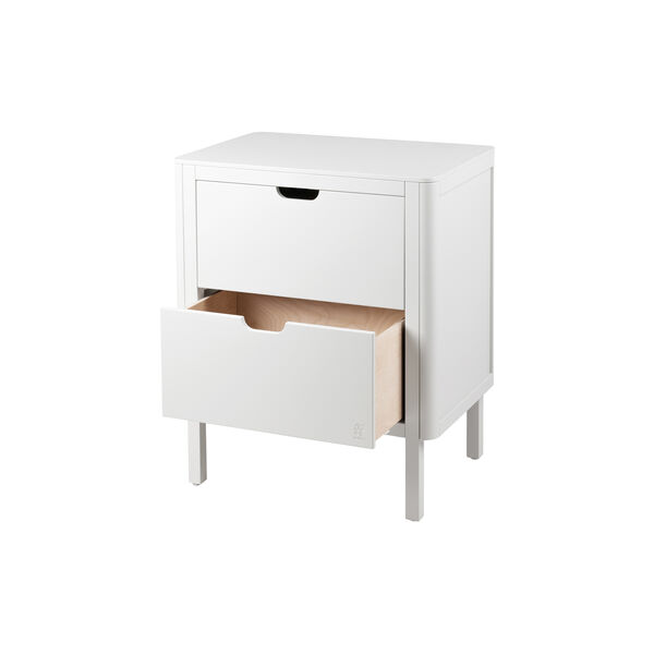 Sebra puslebordet med skuffer, classic white, Sebra