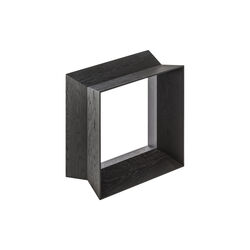 REFLEX skammel, blacklaquered oak, MOTARASU