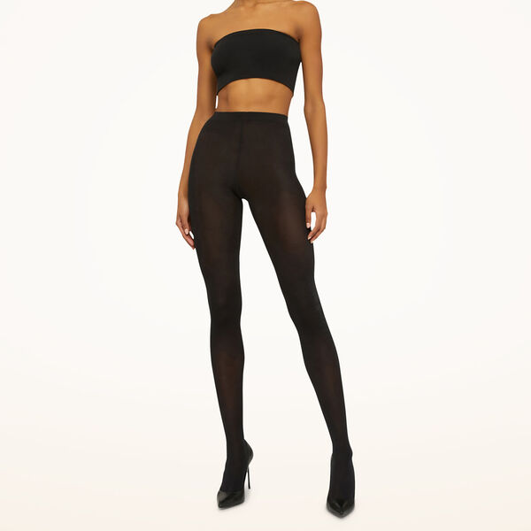 Satin Opaque 50 Tights, black, Wolford