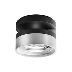 BLADE C1+ SLIM loftlampe, matt black/satin silver, LIGHT-POINT