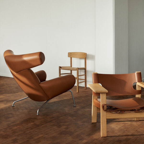 2226 Den Spanske Stol, cognac/olieret eg, Fredericia Furniture