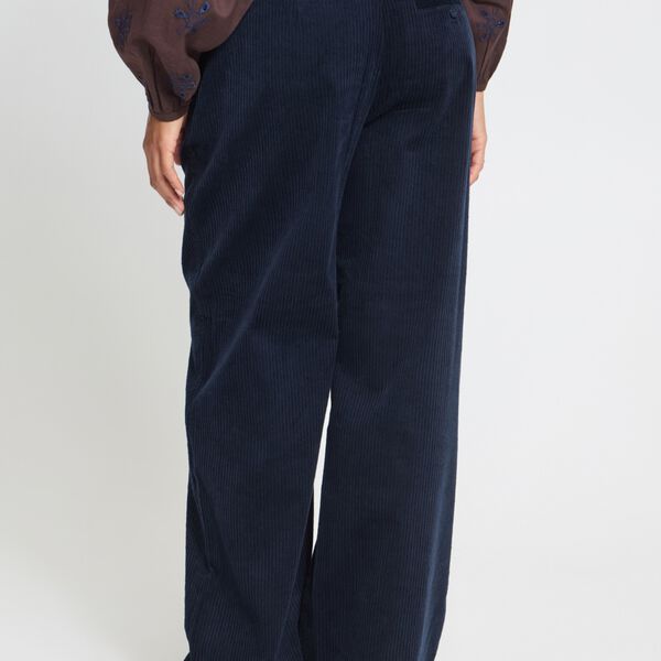 IHJAJLY Trousers, maritime blue, ICHI