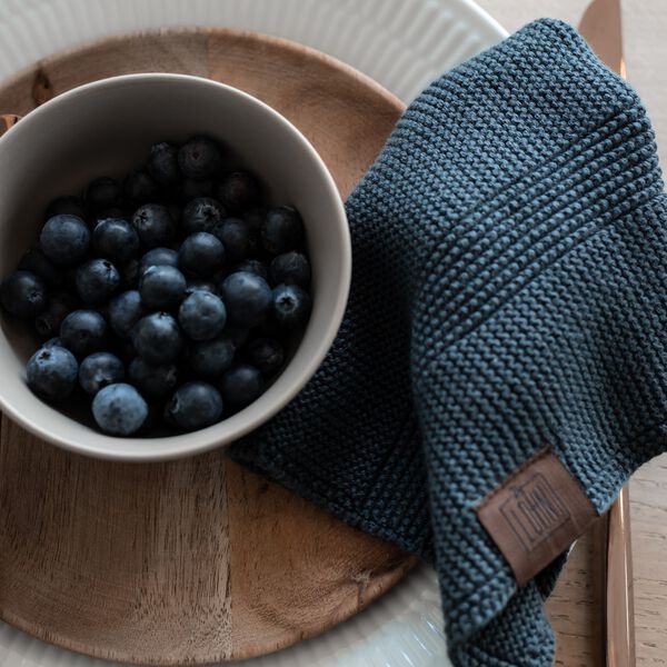 Strikket Klud, dark grey Strikket Klud, dark grey, By LOHN