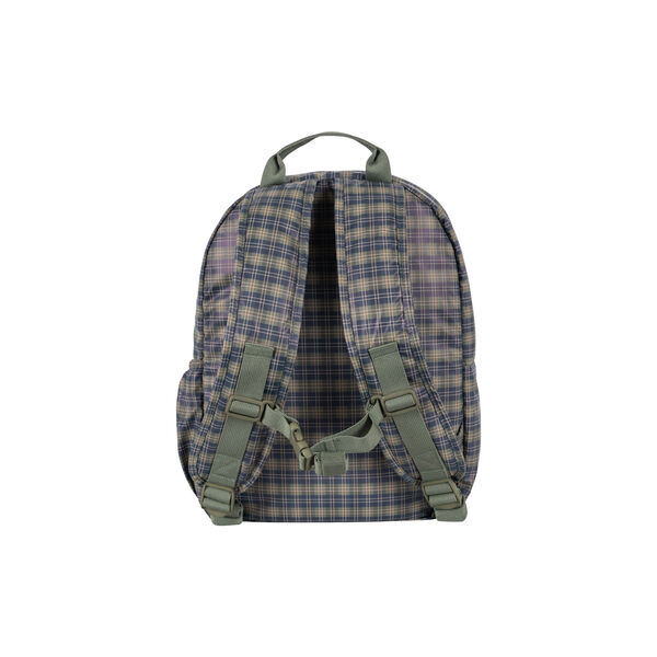 Rainy Kids Backpack Midi, laurel blue check, Konges Sl&oslash;jd