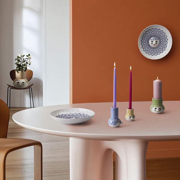 Olga Lysestage, grøn, Bjørn Wiinblad