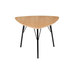 VL1310 sofabord, eg/sort, VERMUND