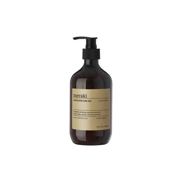 Exfoliating hand soap, northern dawn, Meraki