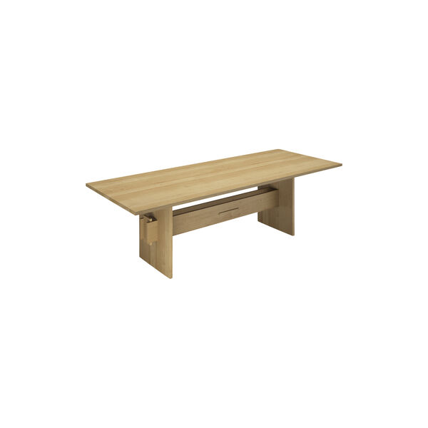 JEPPE UTZON TABLE #2, soap treated oak, DK3
