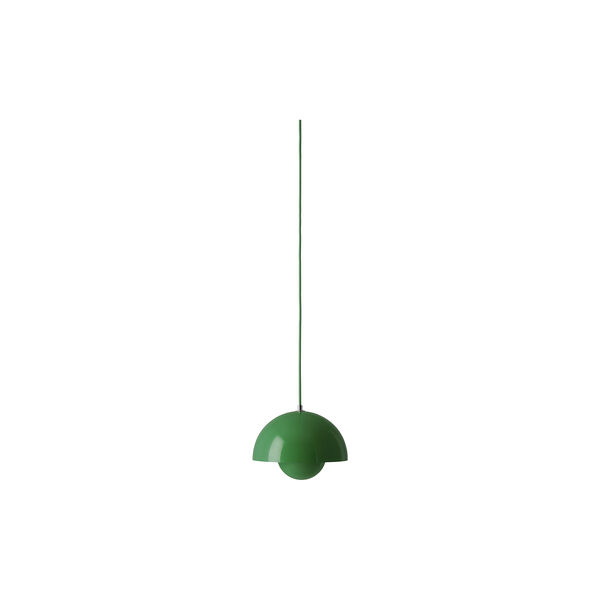 Flowerpot VP1 Pendant, signal green, &Tradition