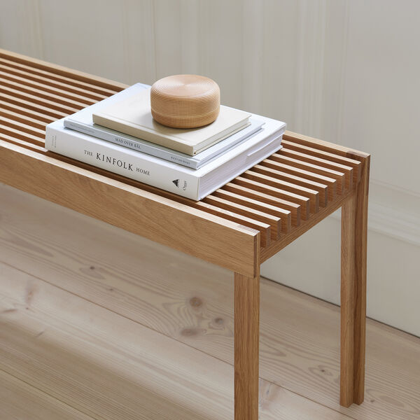 Lightweight Bench, oiled oak, Form & Refine