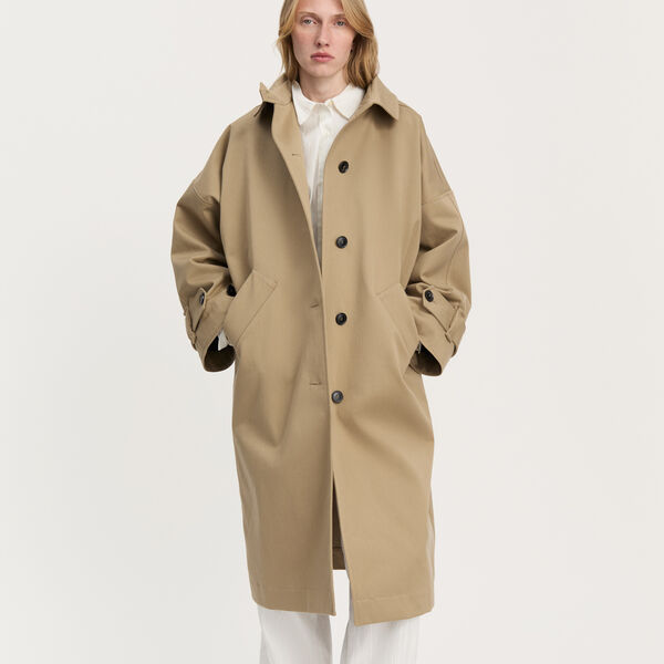 Jo Coat Twill, classic khaki, Aiayu
