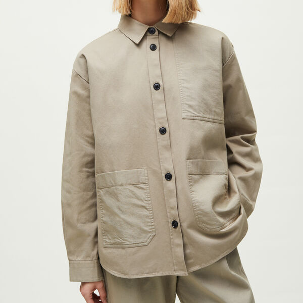 Dusty Shirt, light vintage army, Aiayu