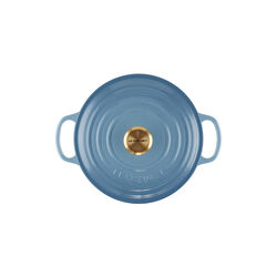 Signature rund gryde &Oslash; 20 cm, chambray, Le Creuset