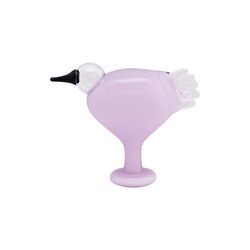 BBT Lepp&auml;inen glasfugl, lys lilla, Iittala