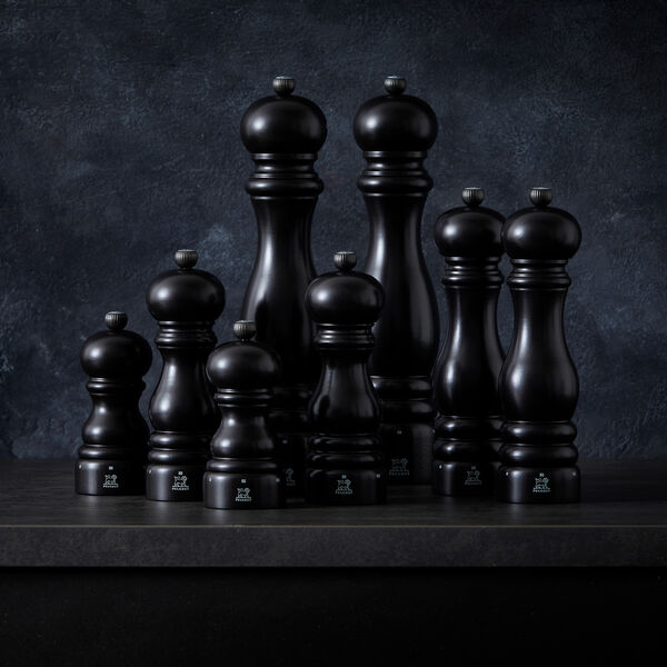 Paris uS peberkværn 18 cm, sort satin, Peugeot