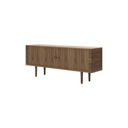 CH825 Credenza skænk, olieret valnød, Carl Hansen & Søn