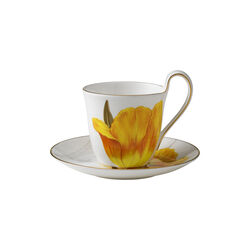 Flora h&oslash;jhankskop med underkop tulipan 27 cl, Royal Copenhagen
