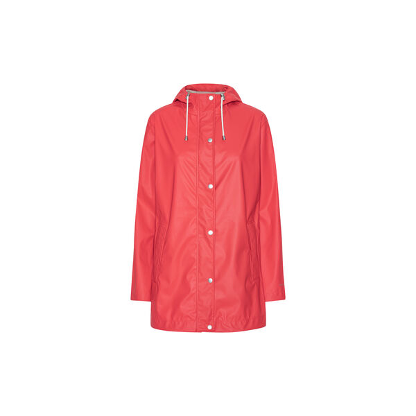 Short Rain Jacket, baked apple, Ilse Jacobsen Hornb&aelig;k