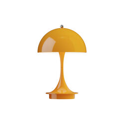 Panthella 160 Portable bordlampe, opaque orange, Louis Poulsen