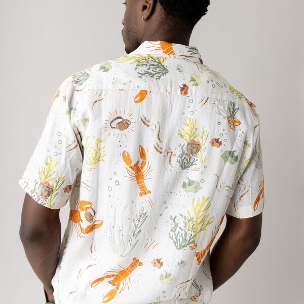 MMGBabel Chase SS Shirt, ecru, MOS MOSH Gallery