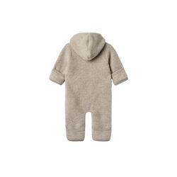 Wool Fleece Suit Ata, khaki melange, Wheat