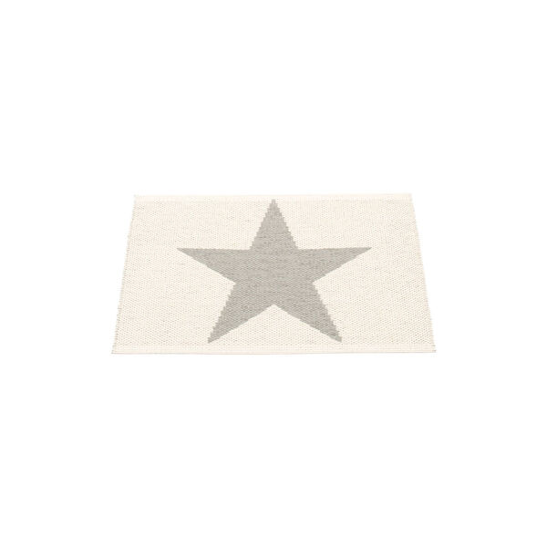 Viggo gulvl&oslash;ber, warm grey/vanilla, Pappelina