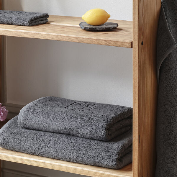 DAMASK TERRY h&aring;ndkl&aelig;de, slate, Georg Jensen Damask