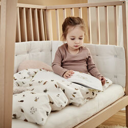 Sengerand til Leander Linea&trade; og Luna&trade; babyseng, snow, Leander