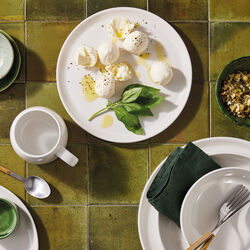 Coupe frokosttallerken 22 cm, white, Le Creuset