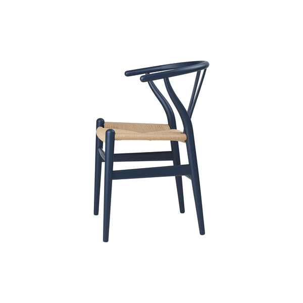 CH24 Y-stolen spisebordsstol, soft blue, Carl Hansen & S&oslash;n