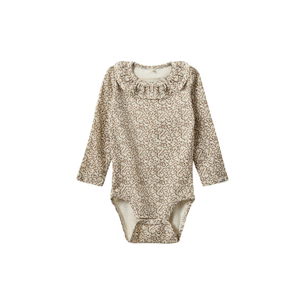 DicteKB Bodystocking, off white w aop, Sofie Schnoor