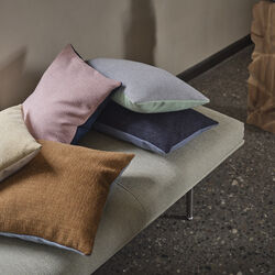 Mingle Cushion, rose/petroleum, Muuto