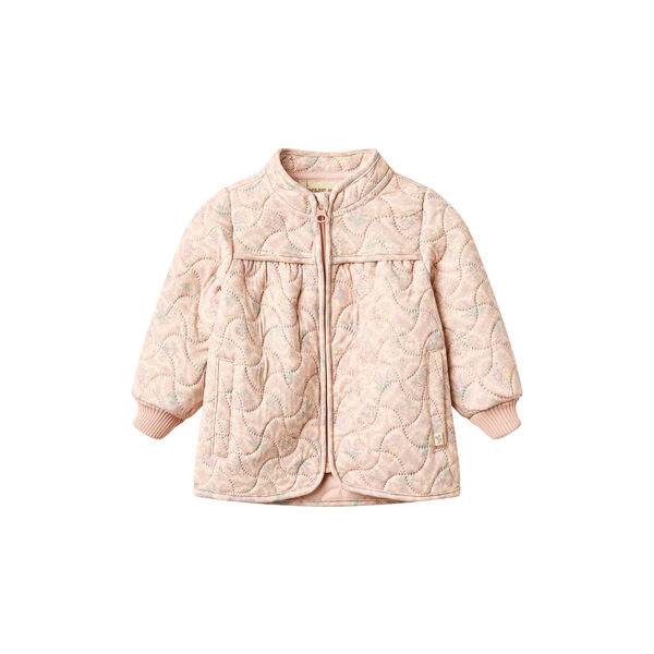 Thermo Jacket Tilde, heart flowers, Wheat