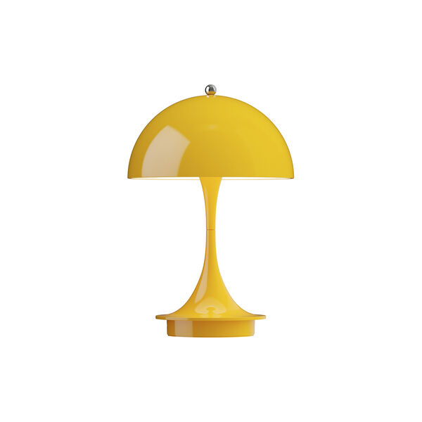 Panthella 160 Portable bordlampe, opaque yellow, Louis Poulsen