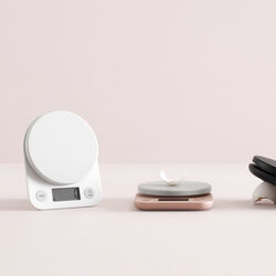 FOODIE køkkenvægt, white FOODIE køkkenvægt, white, RIG-TIG