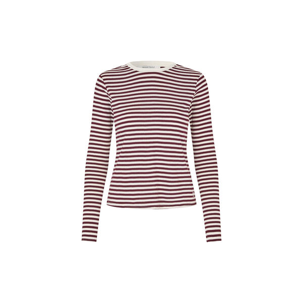 Alvilda O-Neck Tee, fudge, Second Female