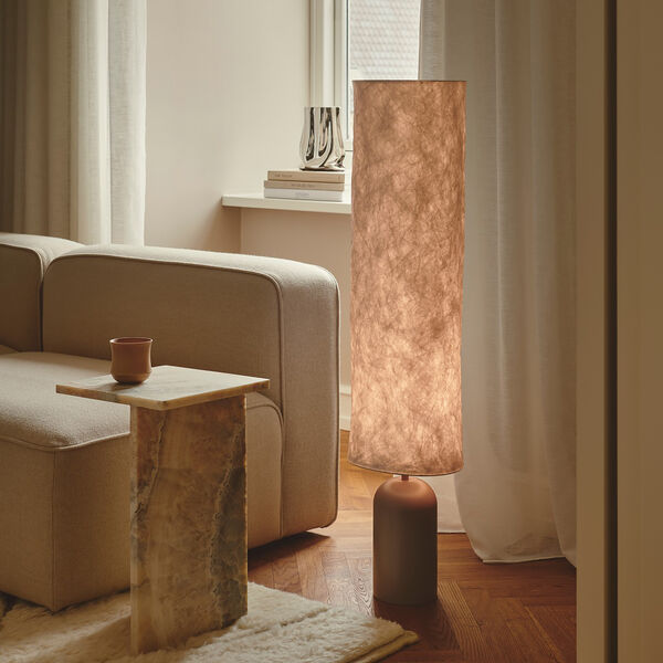 Talli gulvlampe, brun, Design For The People