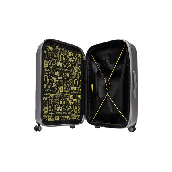 Logoduck+ Trolley Large Exp, silver, Mandarina Duck