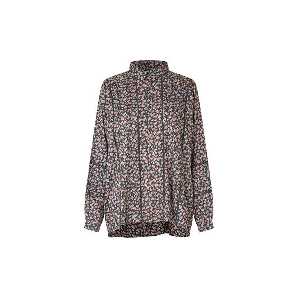 LariLL Shirt LS, washed black, Lollys Laundry