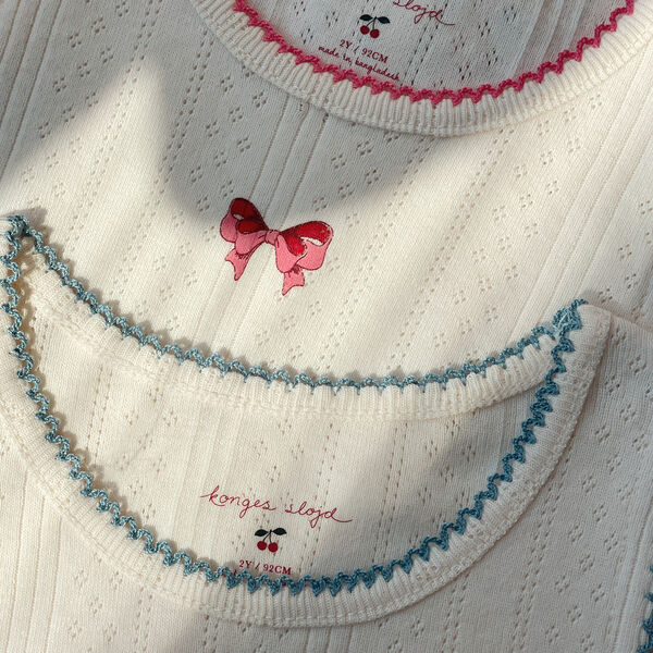 Minna 3 Pack Tank Tops, antique white, Konges Sl&oslash;jd