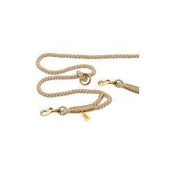 Justerbar og bl&oslash;d rebline hvalp, beige, Drew's Dogwear
