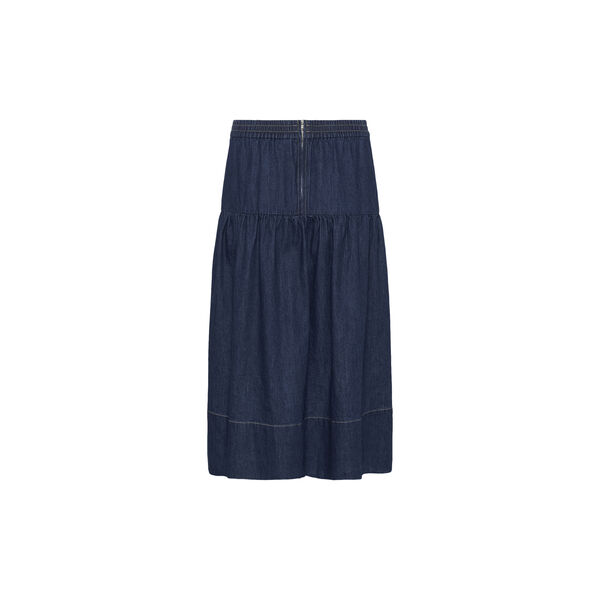 NelliaPW Skirt, dark blue denim, Part Two