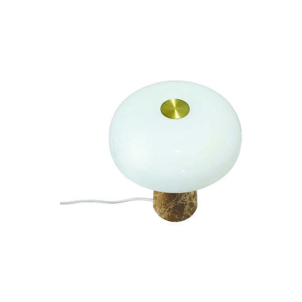 Glossy Mini bordlampe, beige, Design For The People