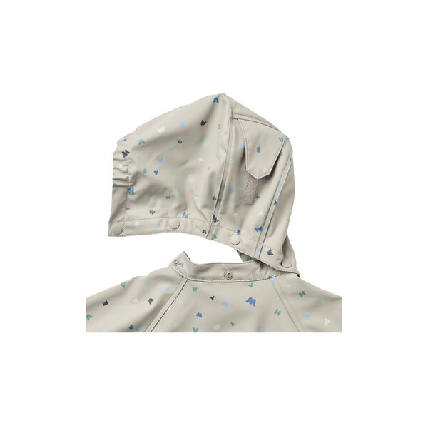 Rainwear Chardy Jacket, light flint letters, Wheat