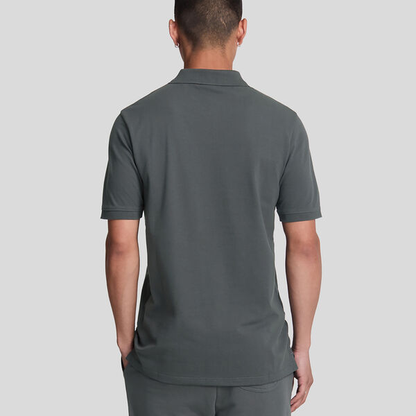 Plain Polo Shirt, gunmetal, Lyle & Scott